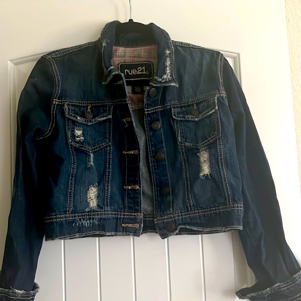 Cropped Jean Jacket